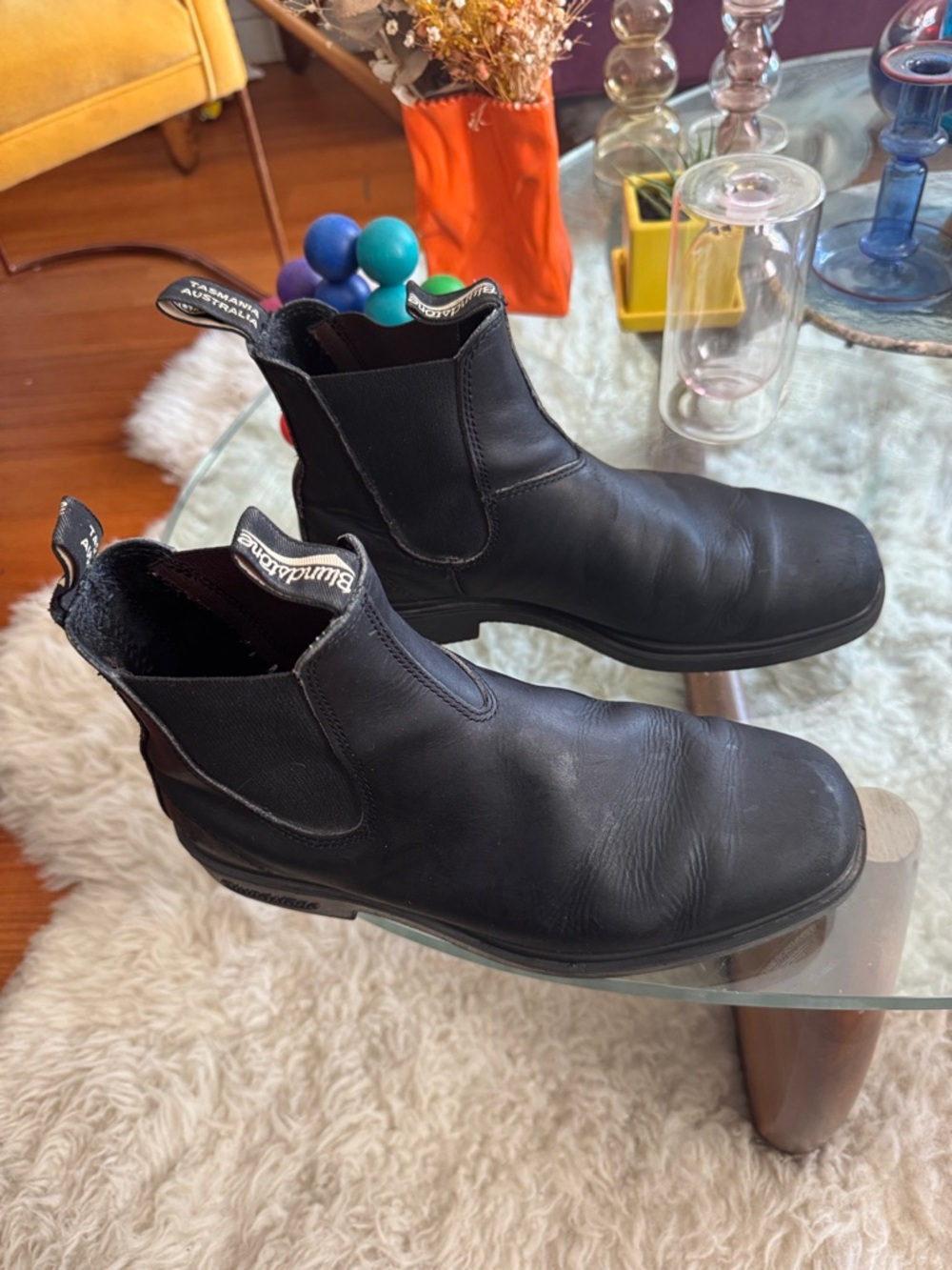Blundstone Black Leather Chukka Boots - Picture 3 of 8